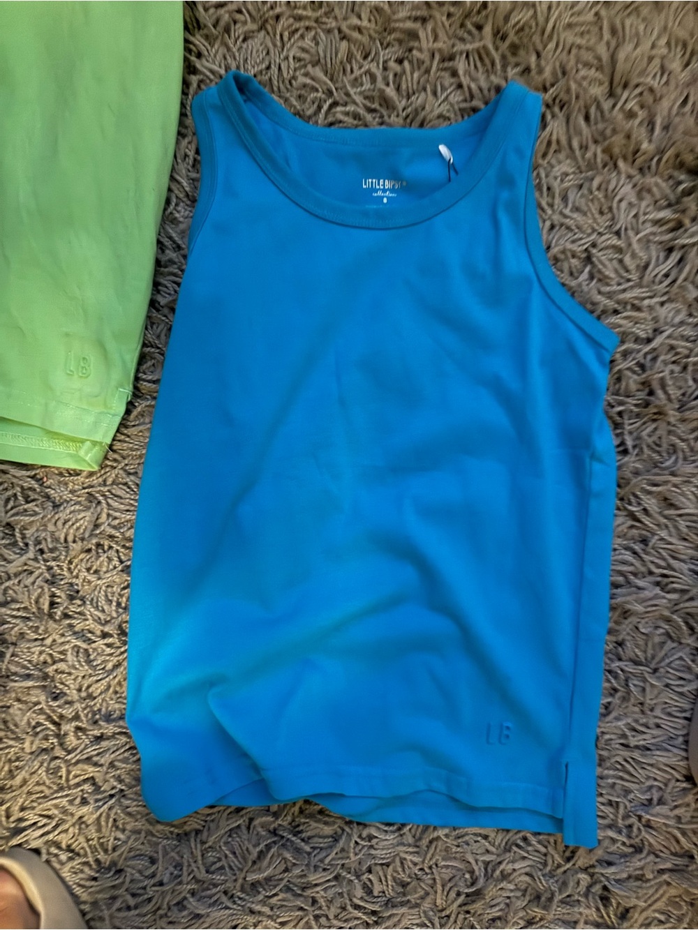 Little Bipsy Turquoise boys Tank Top